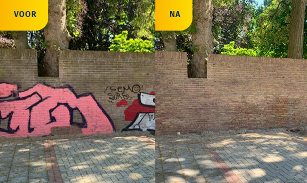 Graffiti verwijderen - Project